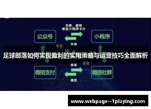 足球部落如何实现盈利的实用策略与运营技巧全面解析