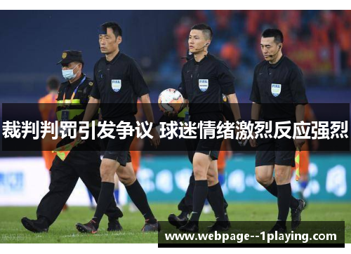 裁判判罚引发争议 球迷情绪激烈反应强烈